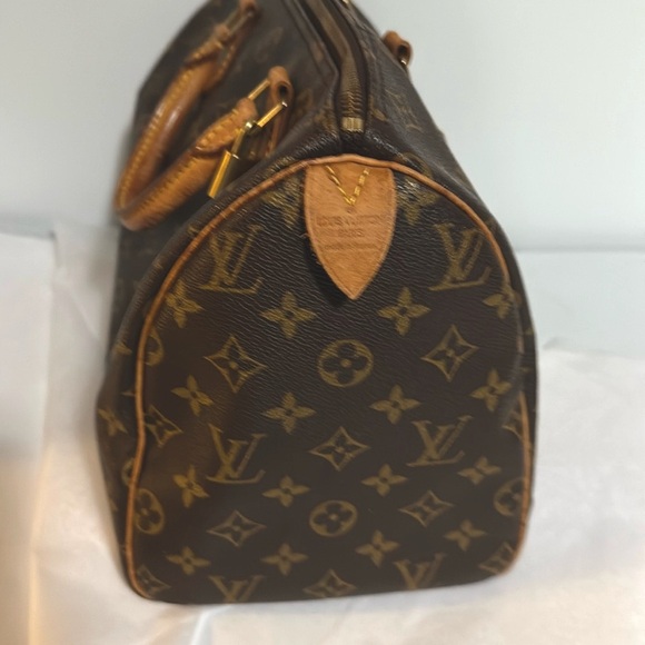 Vintage Louis Vuitton Speedy 30 Monogram with lock and key #310 - Picture 4 of 16